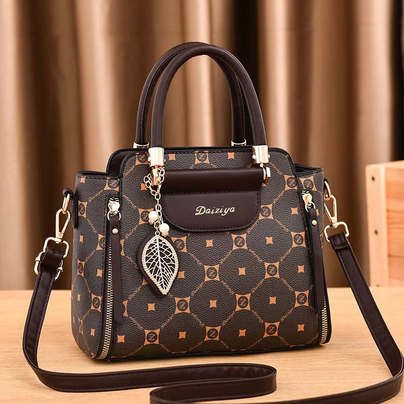 Premium Stylish Monogram Printed Handbag for Women Prime 107 - Image 6