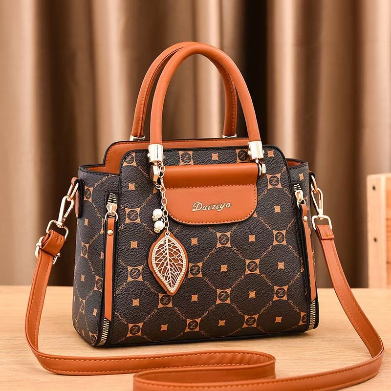 Premium Stylish Monogram Printed Handbag for Women Prime 107 - Image 5