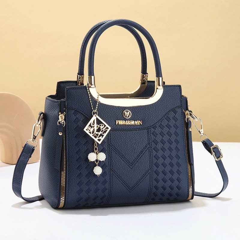 Women’s Metallic-Trim Top-Handle & Crossbody Handbag Collection Prime 137 - Image 9