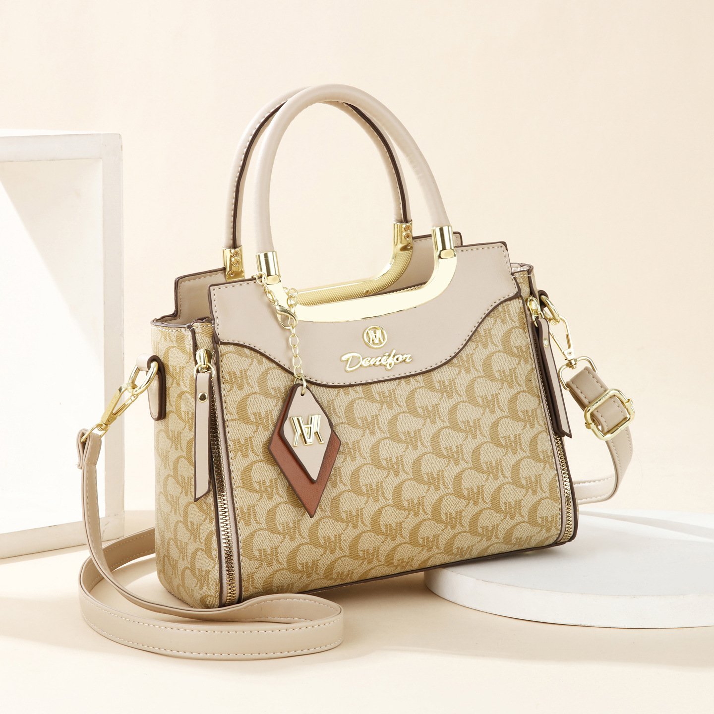 Women’s Metallic-Trim Top-Handle & Crossbody Handbag Collection Prime 137 - Image 8
