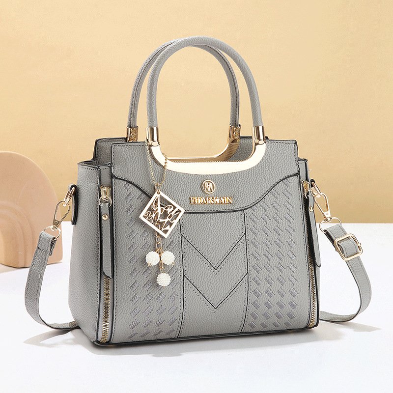Women’s Metallic-Trim Top-Handle & Crossbody Handbag Collection Prime 137 - Image 6